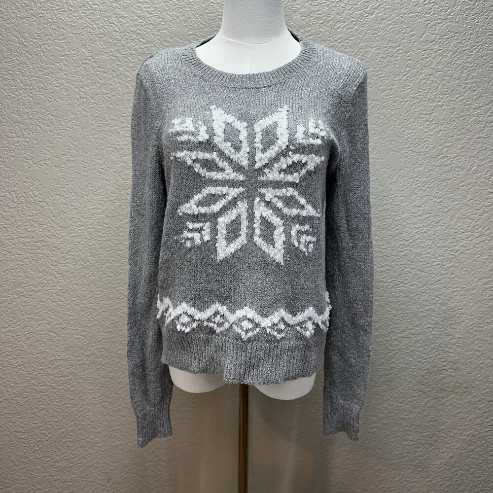 Hollister Womens Sweater Size Large Gray